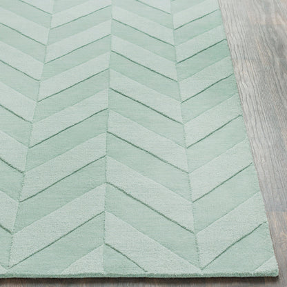 Central Park AWHP-4027 2' x 3' Handmade Wool Accent Rug