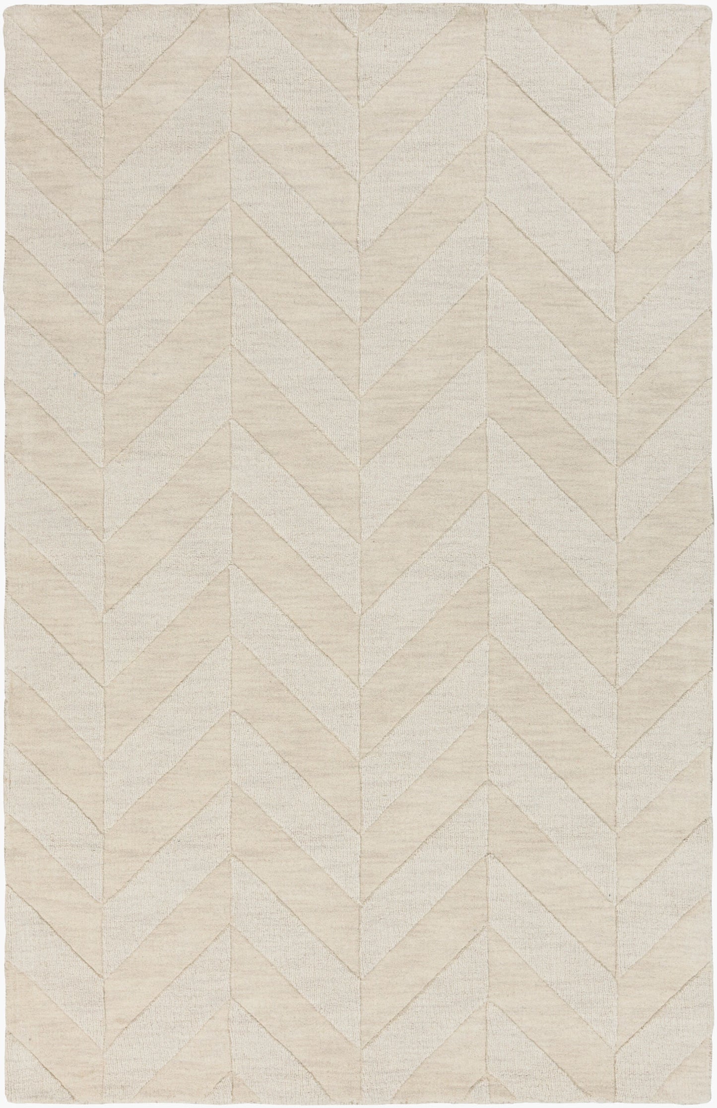 Alfombra de lana hecha a mano Central Park AWHP-4028 de 2,7 x 3,6 m