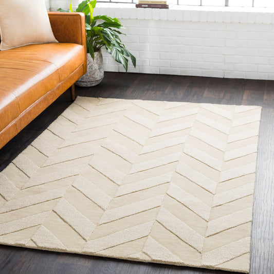Central Park AWHP-4028 4' x 6' Handmade Wool Area Rug