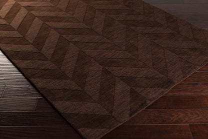 Alfombra de lana hecha a mano Central Park AWHP-4030 de 4' x 6'