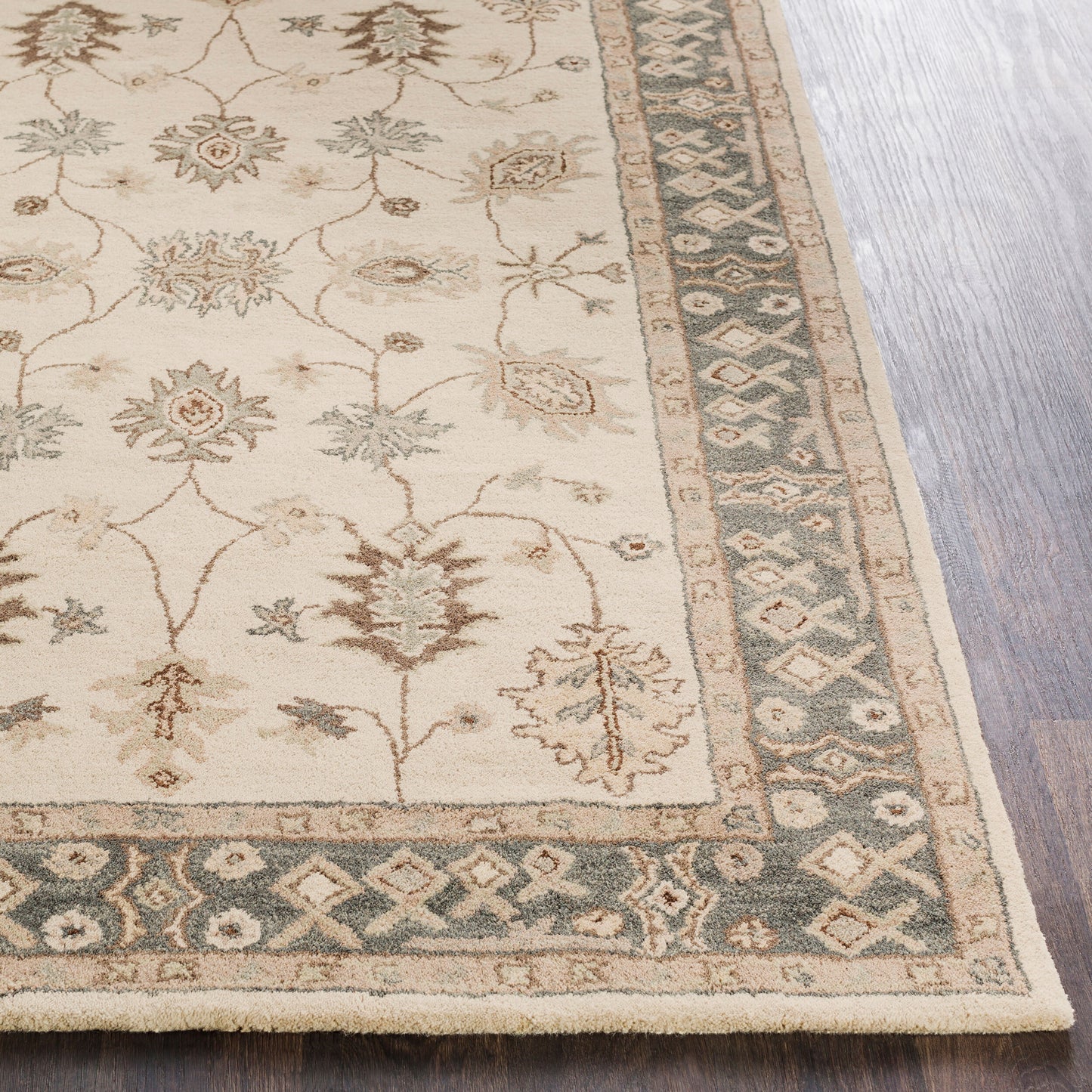 Middleton AWHR-2050 3ft Round Handmade Wool Accent Rug