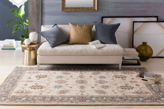 Middleton AWHR-2050 3ft Round Handmade Wool Accent Rug