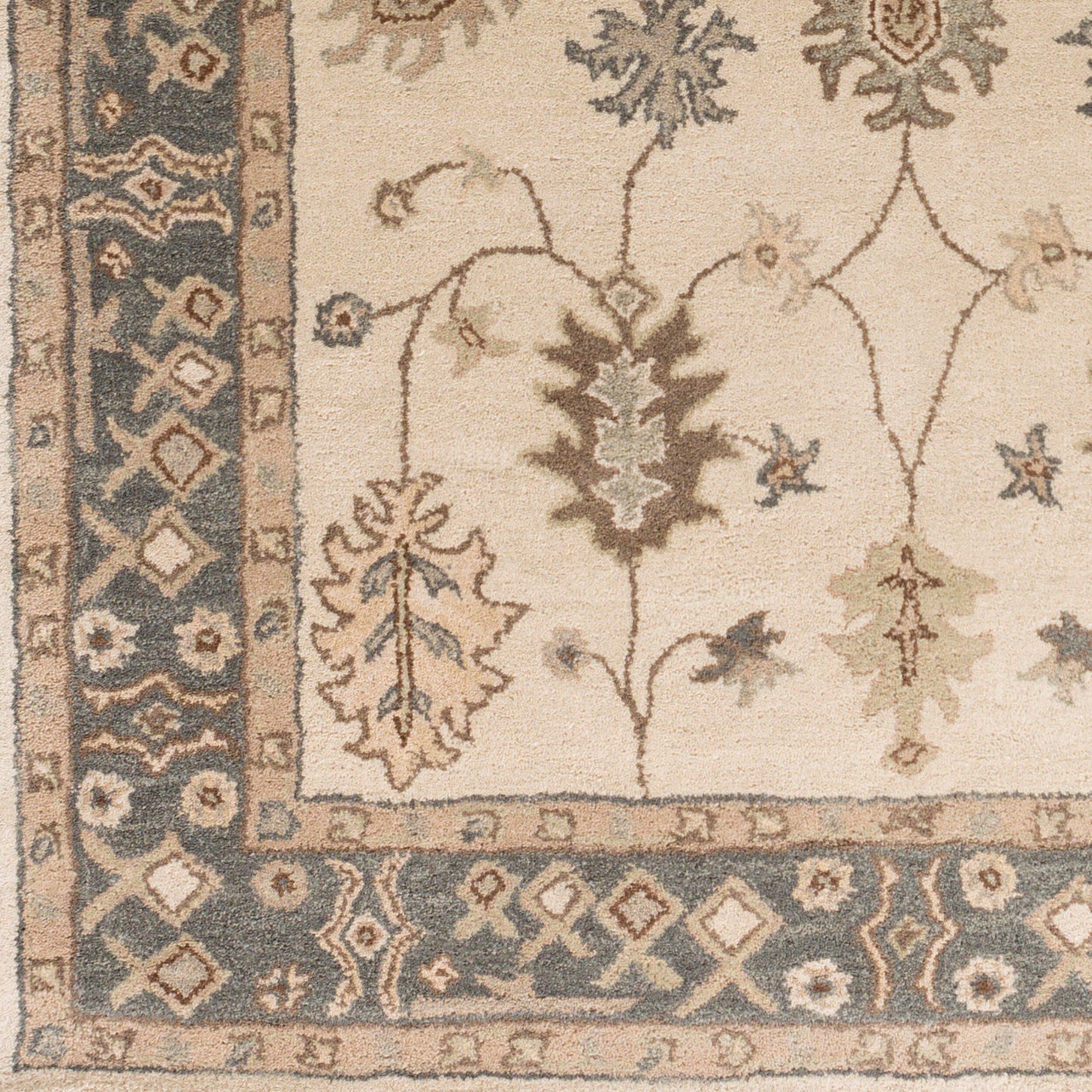 Middleton AWHR-2050 3ft Round Handmade Wool Accent Rug
