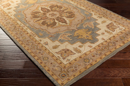 Alfombra de lana hecha a mano Middleton AWHR-2055 de 1,2 m x 1,8 m