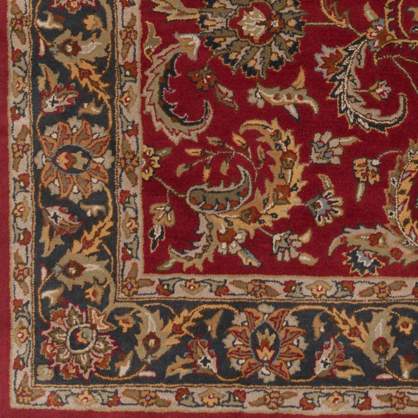 Middleton AWHY-2062 3ft Round Handmade Wool Accent Rug