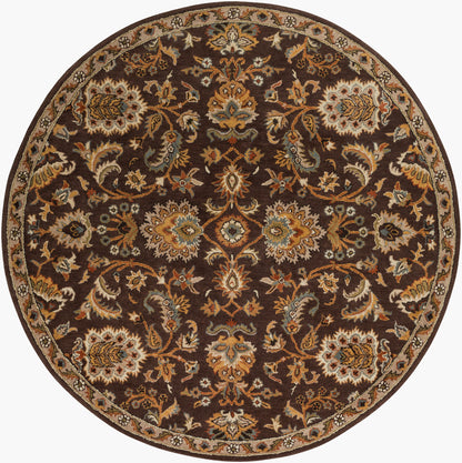 Middleton AWMD-1002 3ft Round Handmade Wool Accent Rug