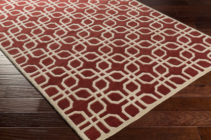 Alfombra de lana hecha a mano Transit AWMD-2103 de 2,7 x 3,6 m