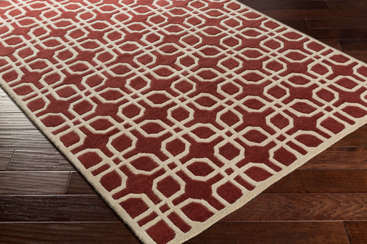 Alfombra de lana hecha a mano Transit AWMD-2103 de 2,7 x 3,6 m