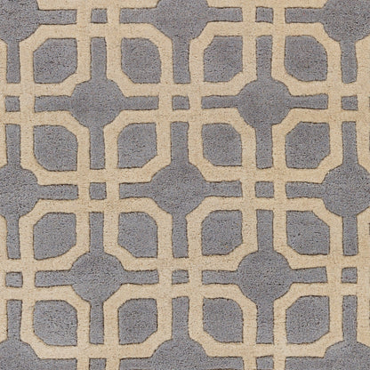 Alfombra de lana hecha a mano Transit AWMD-2105 de 9' x 12'
