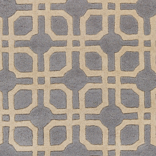 Alfombra de lana hecha a mano Transit AWMD-2105 de 9' x 12'