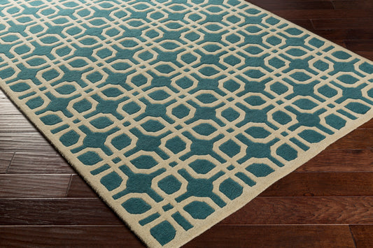 Alfombra de lana hecha a mano Transit AWMD-2106 de 9' x 12'