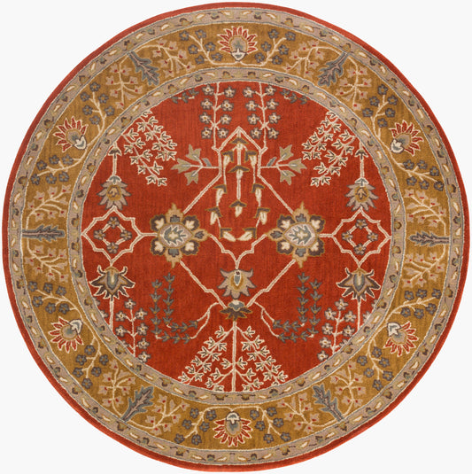 Middleton AWMD-2244 6ft Round Handmade Wool Area Rug