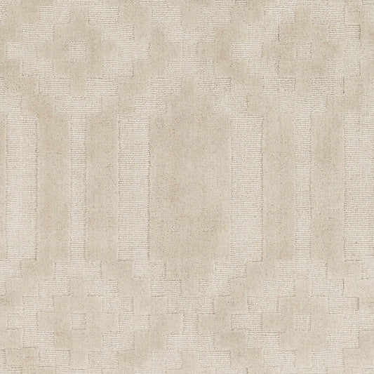 Alfombra decorativa de lana hecha a mano Metro AWMP-4010 de 3' x 5'