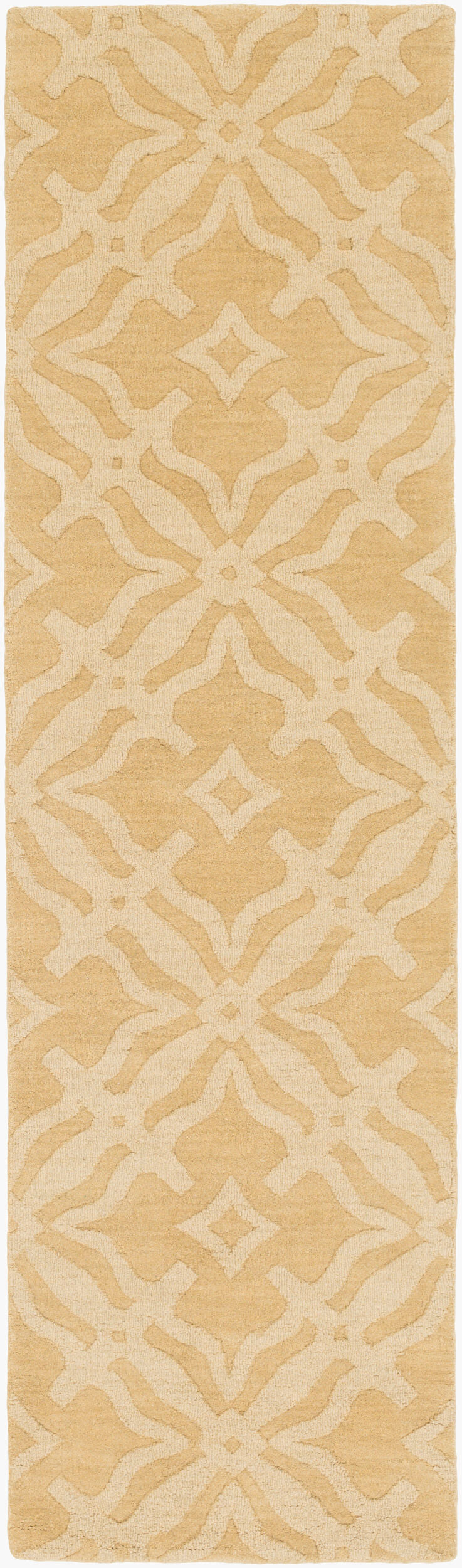 Alfombra de lana hecha a mano Metro AWMP-4020 de 2,4 m