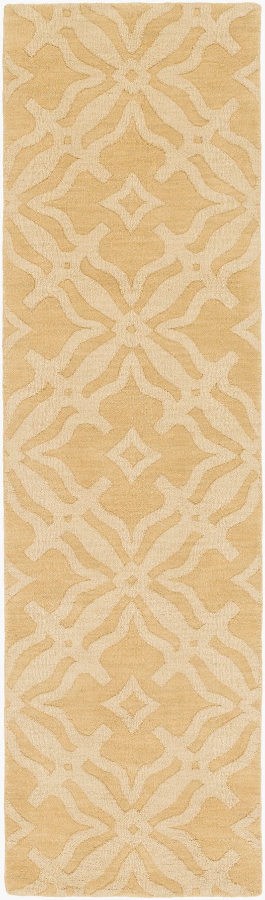 Alfombra de lana hecha a mano Metro AWMP-4020 de 2,4 m