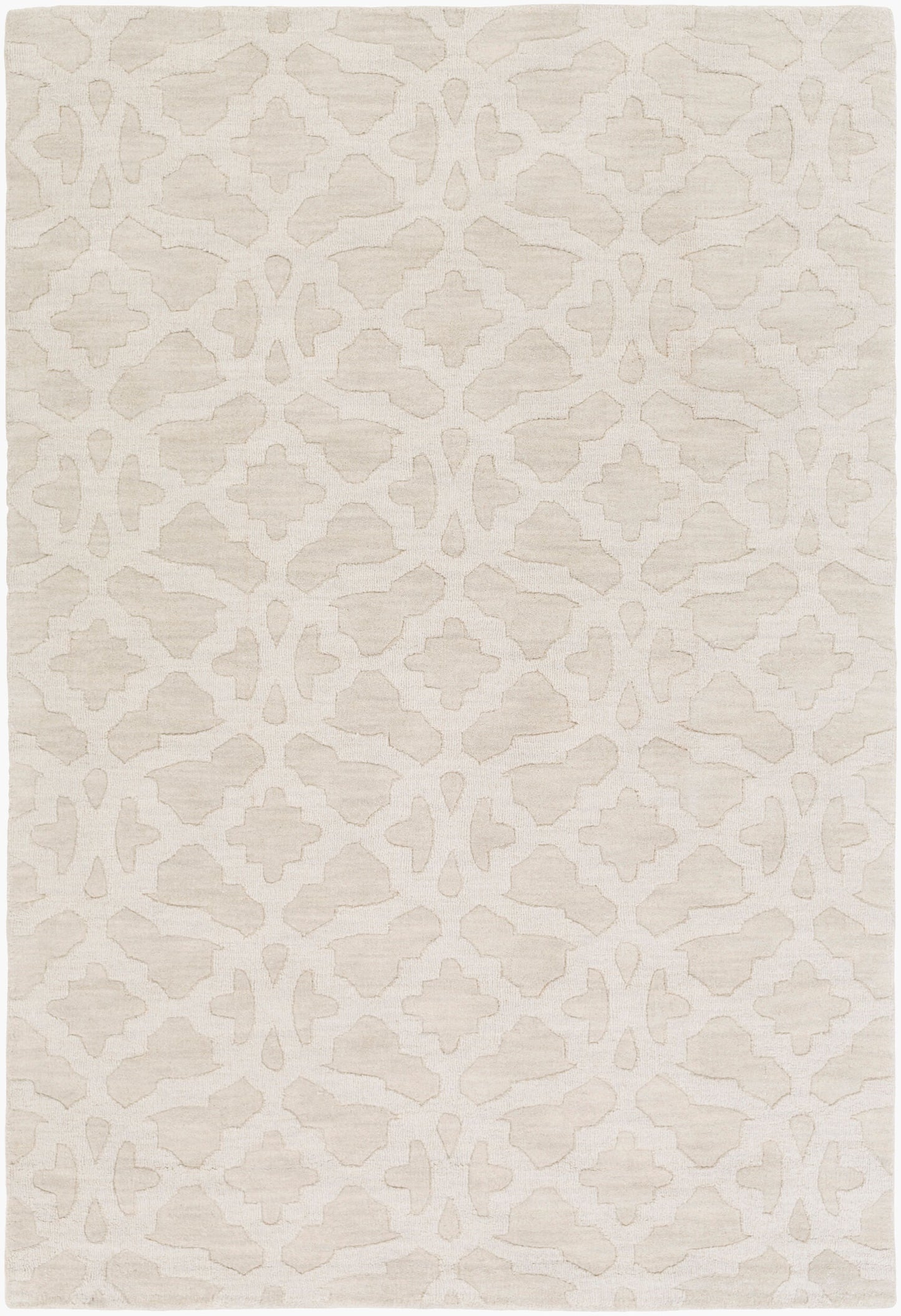 Alfombra de lana hecha a mano Metro AWMP-4025 de 3 x 4,2 m