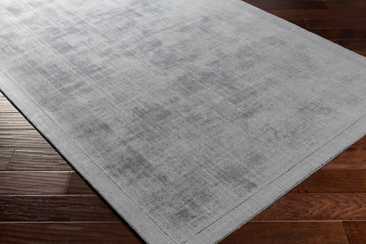 Silk Route AWSR-4034 5ft Round Handmade Faux Silk Area Rug