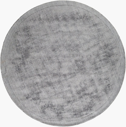 Silk Route AWSR-4034 5ft Round Handmade Faux Silk Area Rug
