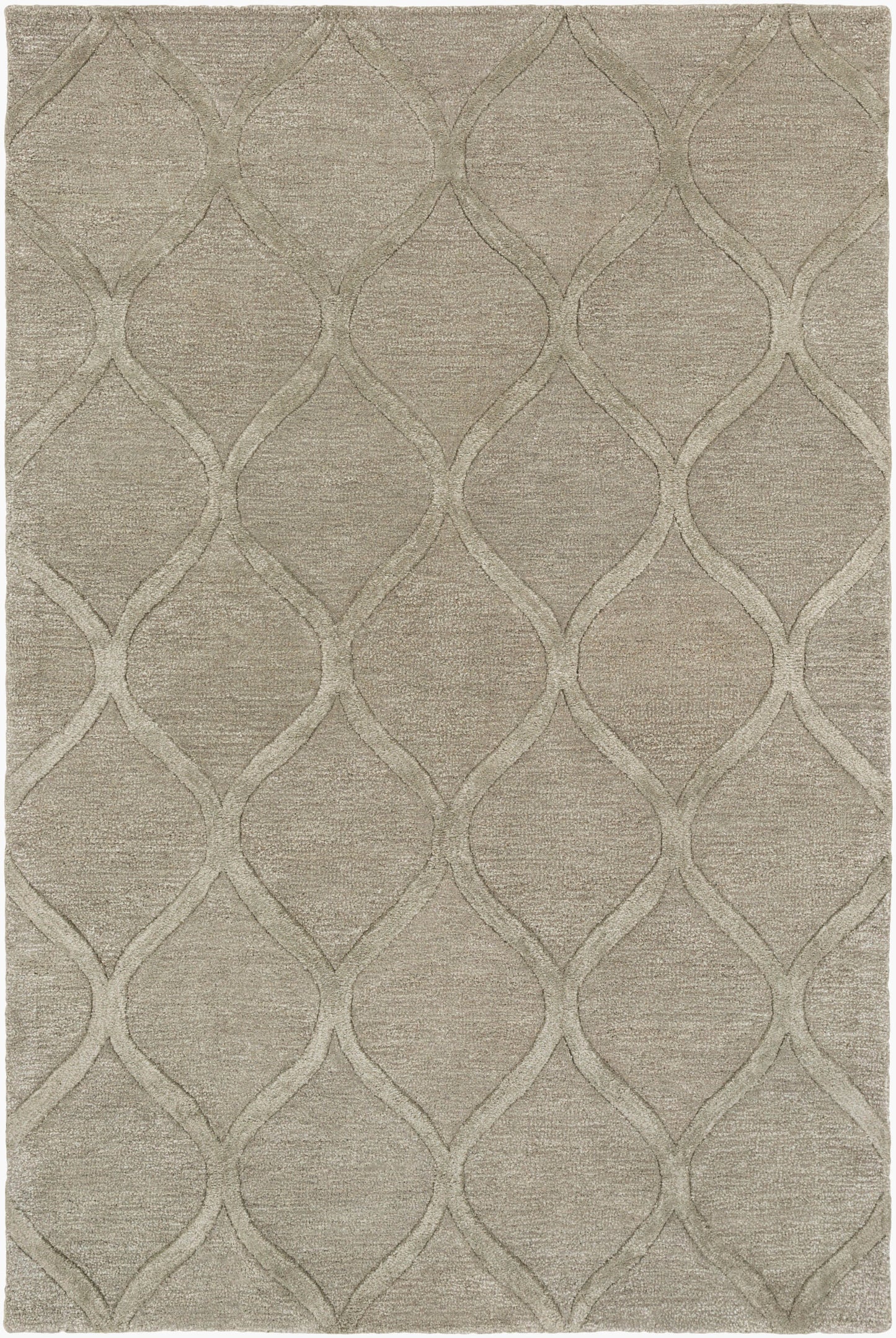 Alfombra urbana AWUB-2154 de 2,7 x 3,6 m, hecha a mano