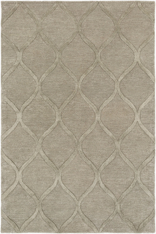 Alfombra urbana AWUB-2154 de 2,7 x 3,6 m, hecha a mano