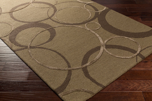 Alfombra de lana hecha a mano Alexander AXR-2351 de 2,4 m