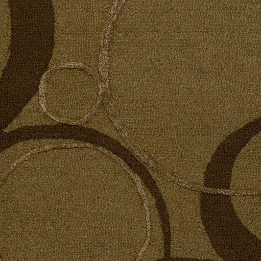 Alfombra de lana hecha a mano Alexander AXR-2351 de 2,4 m