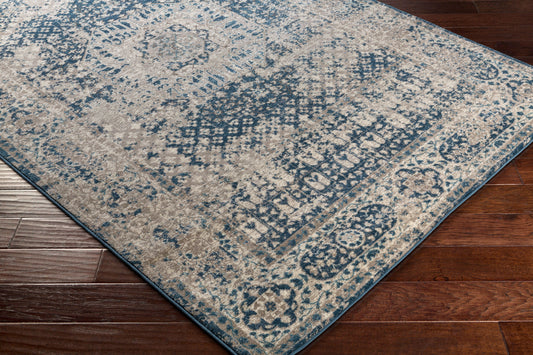 Alfombra decorativa tejida a máquina Ayasofya AYA-3402 de 2' x 3'
