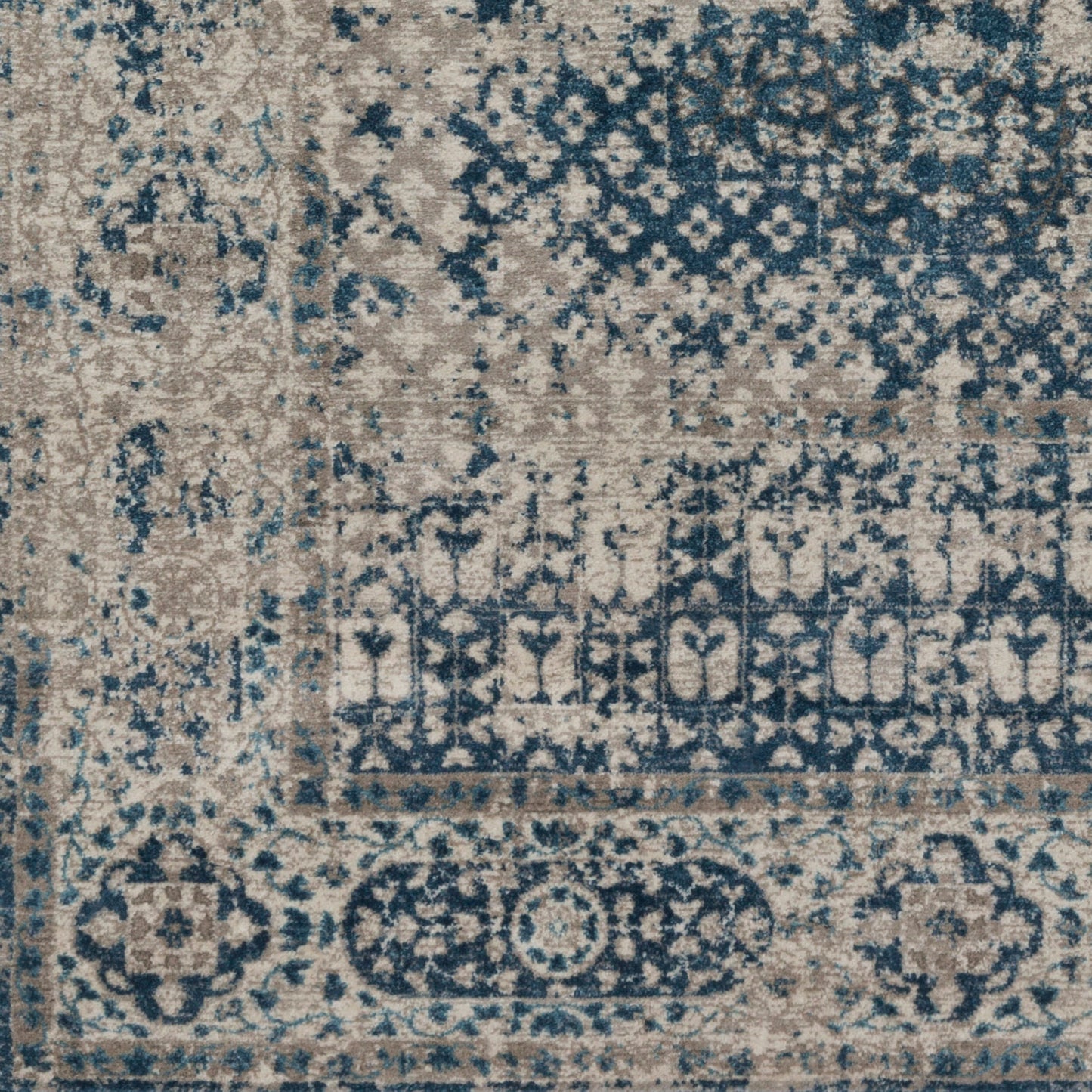 Alfombra decorativa tejida a máquina Ayasofya AYA-3402 de 2' x 3'