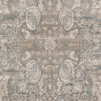 Ayasofya AYA-3404 8' x 9' Machine Woven Area Rug