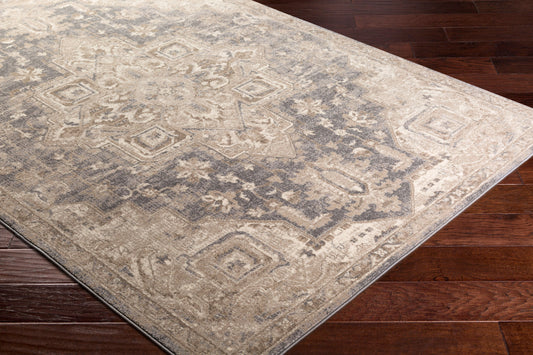Alfombra tejida a máquina Ayasofya AYA-3410 de 1,52 m x 2,44 m