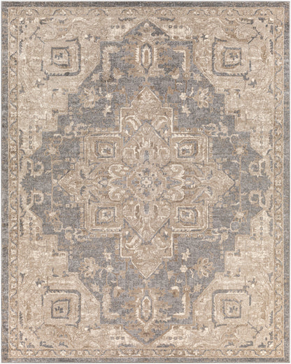 Alfombra tejida a máquina Ayasofya AYA-3410 de 1,52 m x 2,44 m