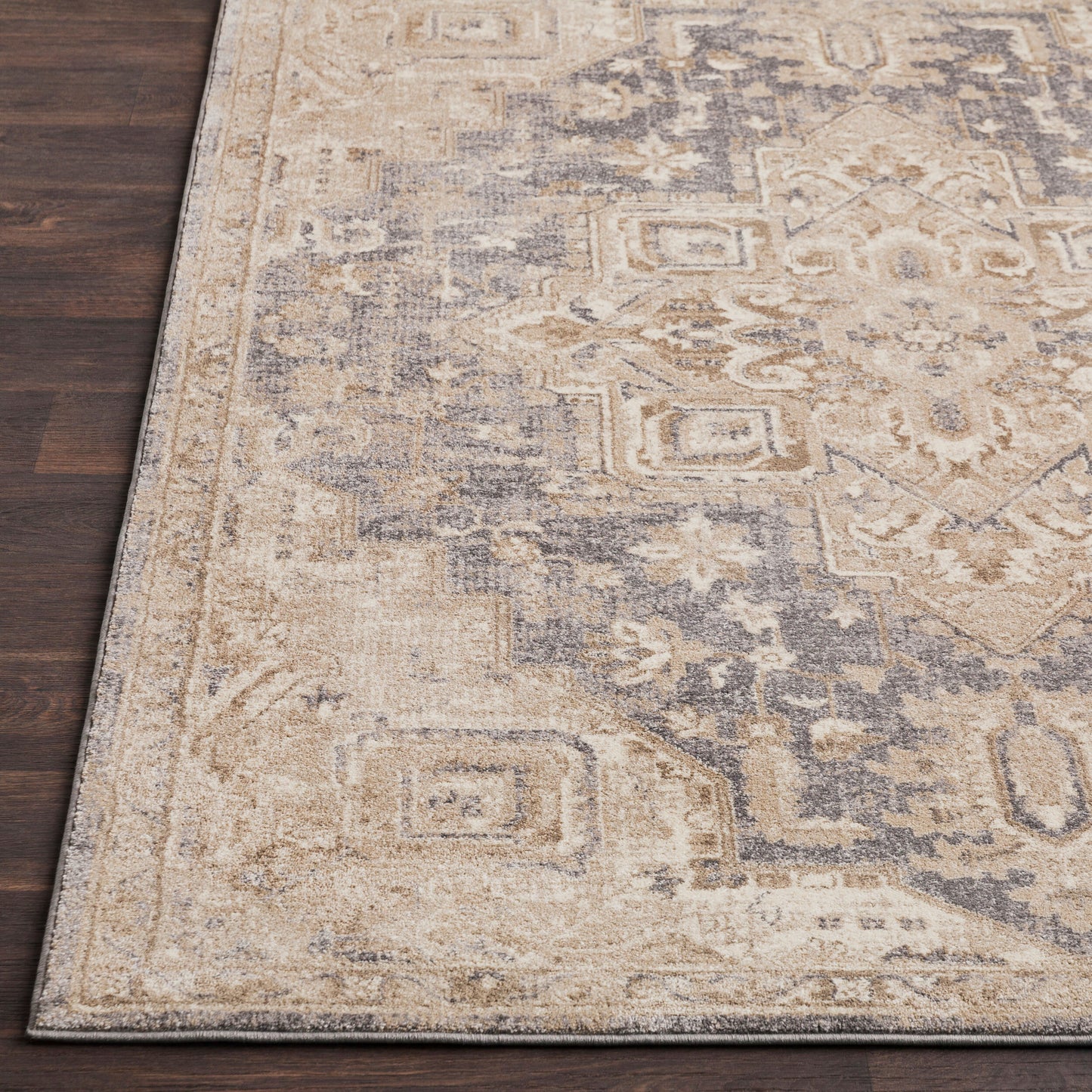 Alfombra tejida a máquina Ayasofya AYA-3410 de 1,52 m x 2,44 m