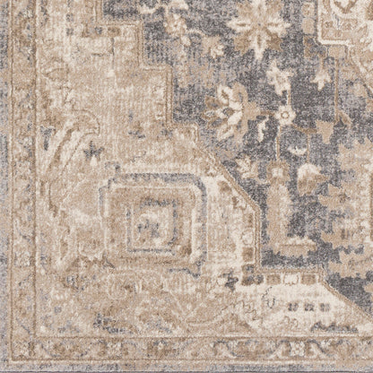 Alfombra tejida a máquina Ayasofya AYA-3410 de 1,52 m x 2,44 m