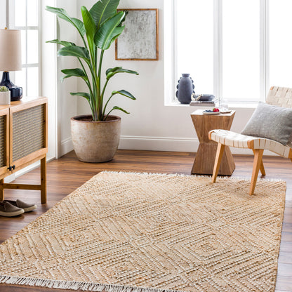 Adalyn AYD-2300 9' x 12' Handmade Jute Area Rug