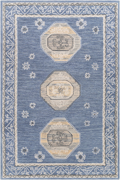 Addyson AYO-2300 5' x 7' Handmade Wool Area Rug