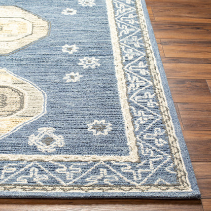 Addyson AYO-2300 5' x 7' Handmade Wool Area Rug