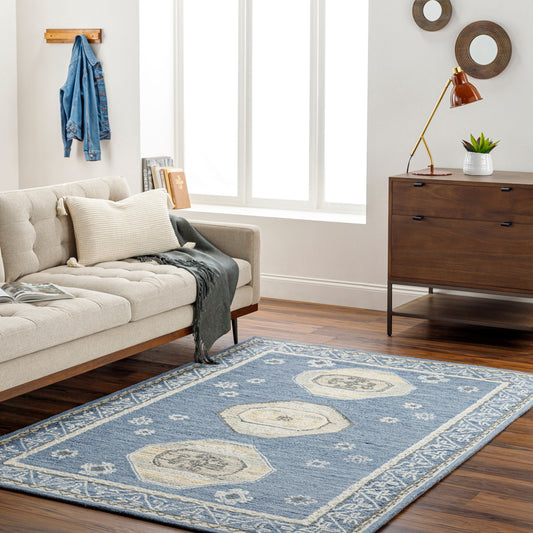 Addyson AYO-2300 9' x 12' Handmade Wool Area Rug