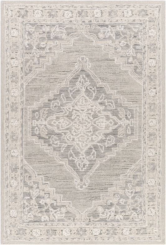 Addyson AYO-2303 2' x 3' Handmade Wool Accent Rug
