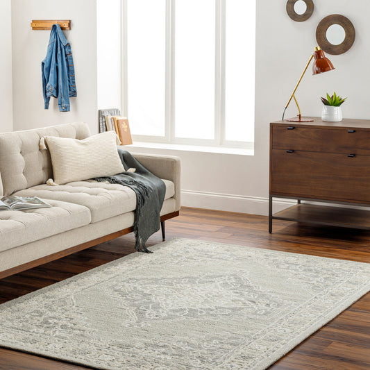 Addyson AYO-2303 2' x 3' Handmade Wool Accent Rug