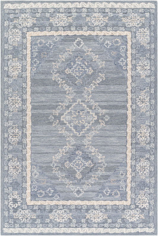 Addyson AYO-2305 5' x 7' Handmade Wool Area Rug