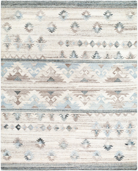 Alfombra reciclada hecha a mano Alyssa AYS-2300 de 8' x 10'