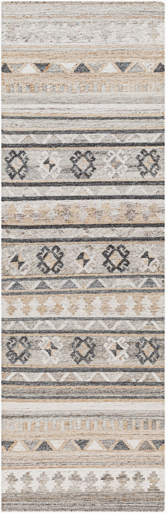 Alyssa AYS-2301 8ft Runner Handmade Recyled Runner Rug