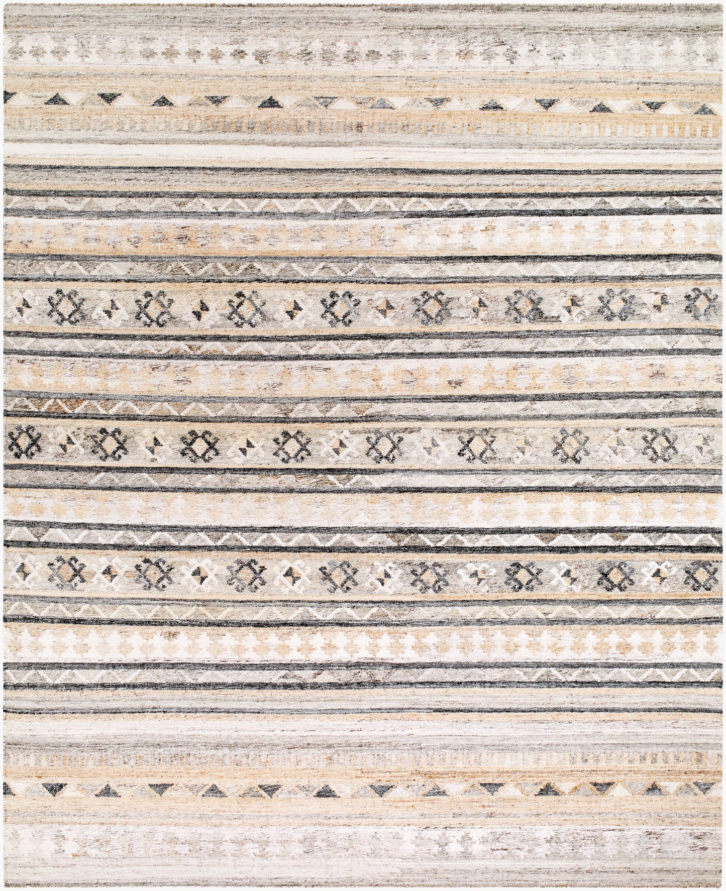 Alfombra reciclada hecha a mano Alyssa AYS-2301 de 8' x 10'