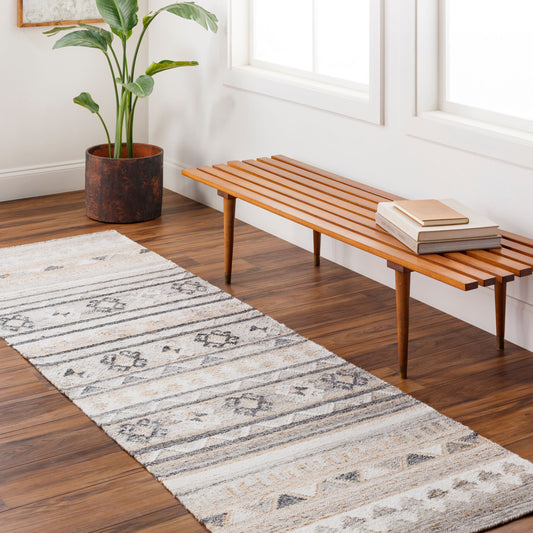 Alyssa AYS-2301 8ft Runner Handmade Recyled Runner Rug