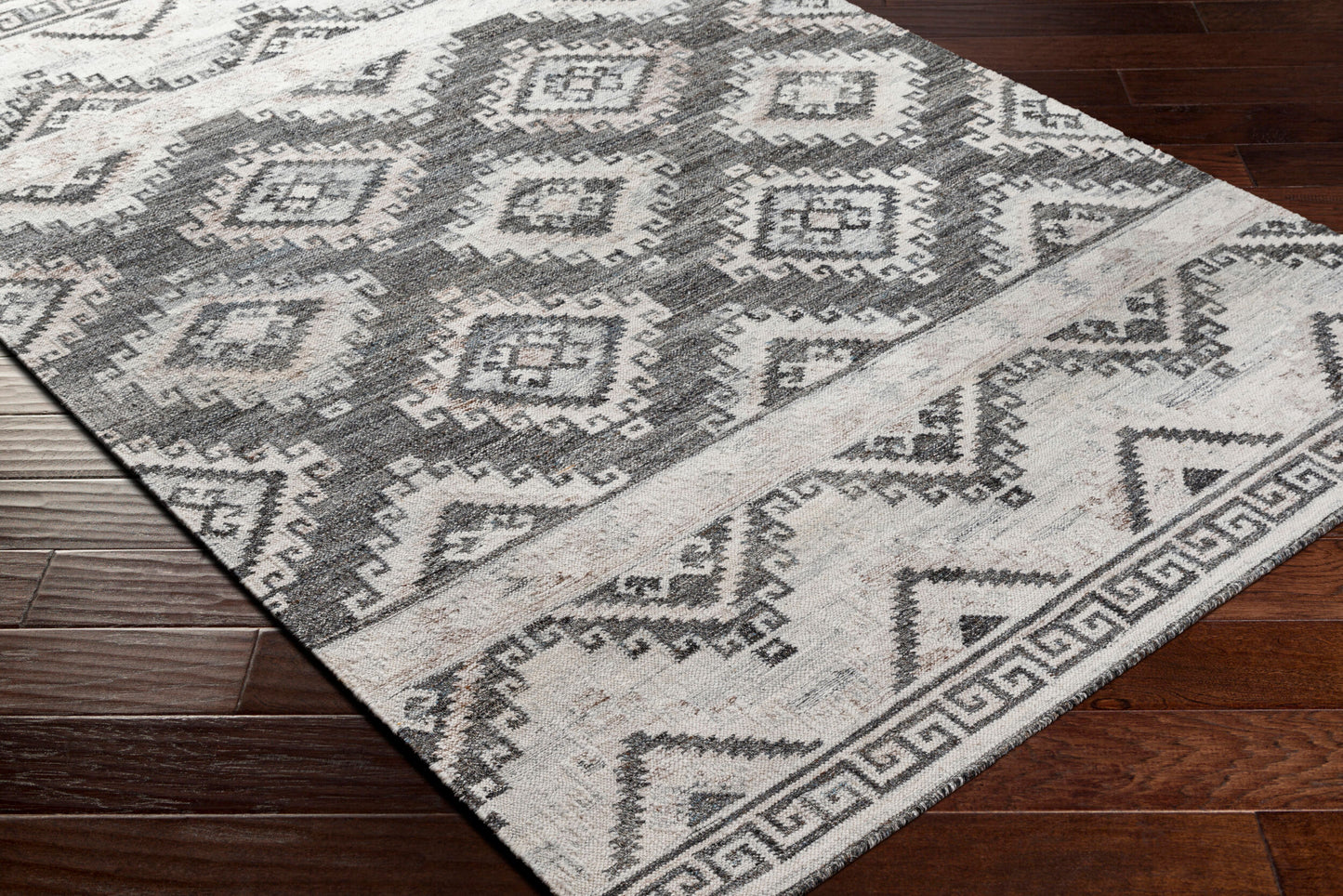 Alyssa AYS-2302 8ft Runner Handmade Recyled Runner Rug