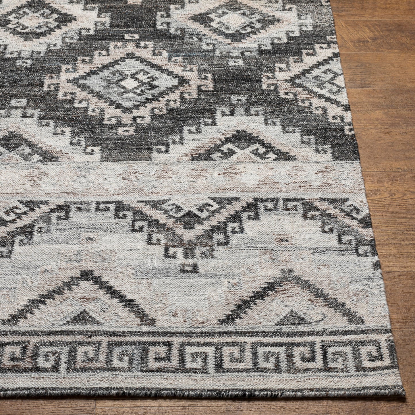 Alyssa AYS-2302 8ft Runner Handmade Recyled Runner Rug