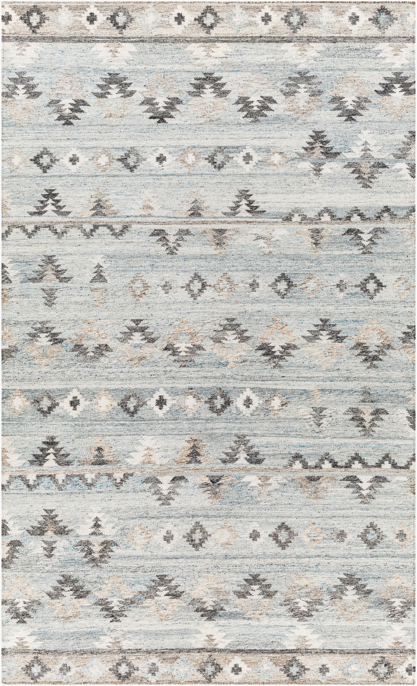 Alyssa AYS-2303 8ft Runner Handmade Recyled Runner Rug