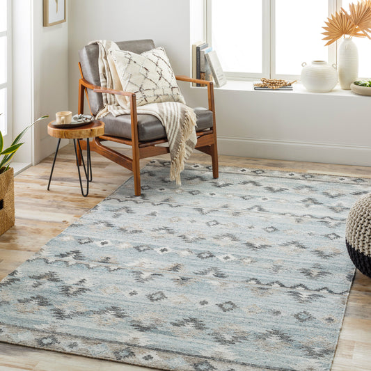 Alyssa AYS-2303 5' x 7' Handmade Recyled Area Rug