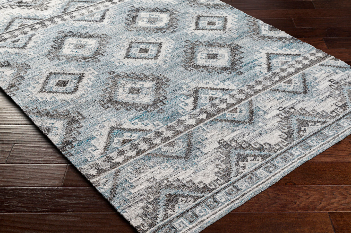 Alyssa AYS-2304 8ft Runner Handmade Recyled Runner Rug