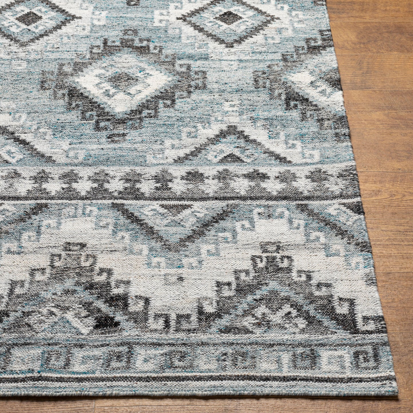 Alyssa AYS-2304 8ft Runner Handmade Recyled Runner Rug